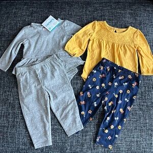 NWT Carter’s 4 Piece Outfit Bundle Size 3-6 Months